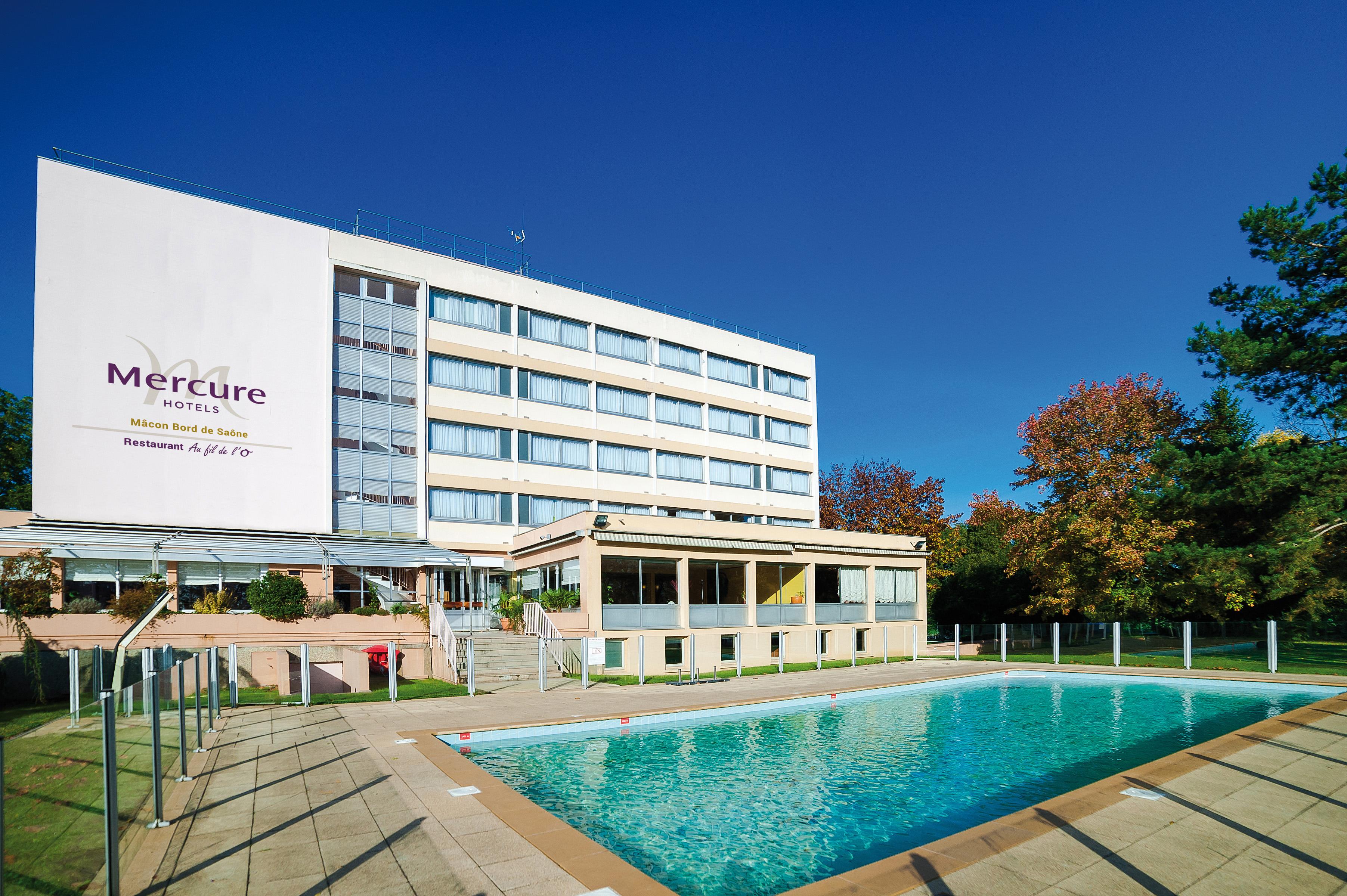 Hotel Mercure Macon Bord De Saone Exteriér fotografie